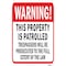 Signmission Safety Sign, 12 in Height, Aluminum, 24670 A-1218-24670 - alternate 1